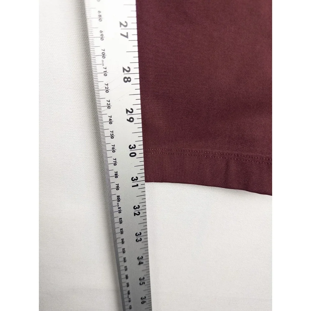 Lululemon ABC Pants Mens 32X31 Burgundy Chino Flat‎ Front Athleisure